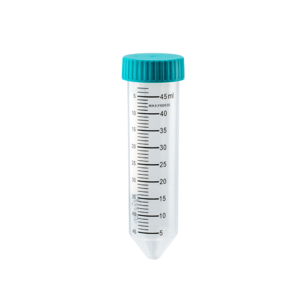 Set 50 Provette Da Centrifuga 50 Ml – Easy Open/Close, Graduate, In Plastica Trasparente – Per Laboratorio E Ricerca