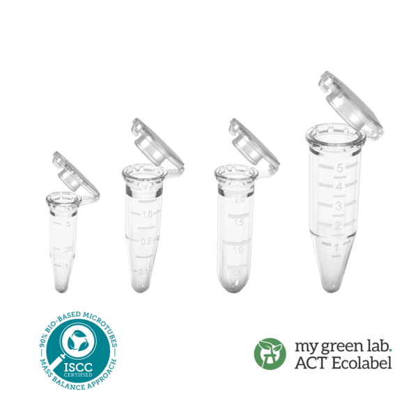 BIOBased CLEARLock microtubes CLEARLine®