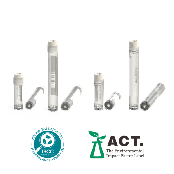 BIOBased 2D CryoGen® Tubes CLEARLine®