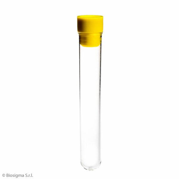 Tubes in PS with pressure caps