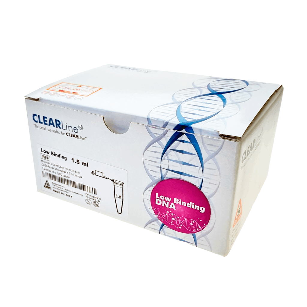 Low Binding Microtubes CLEARLock CLEARLine® - Biosigma: Biotechnology ...