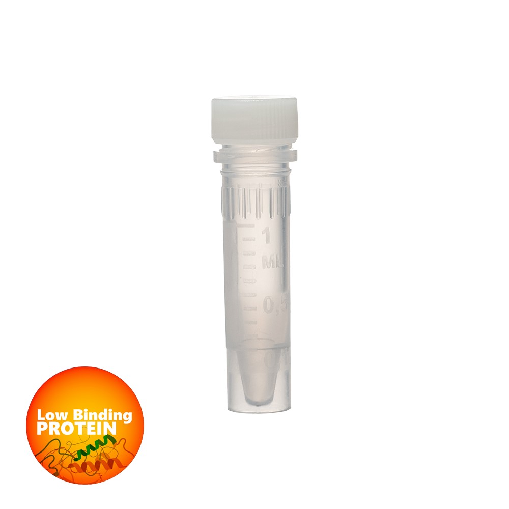 Low Binding Microcentrifuge Tubes Screw Cap CLEARLine® - Biosigma ...